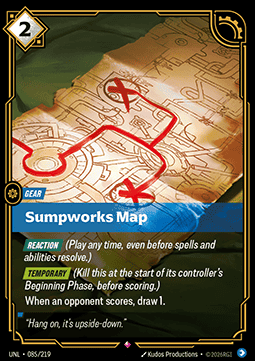 Sumpworks Map UNL-085 Rare Near Mint Englisch Foil