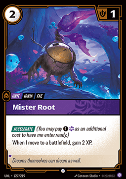 Mister Root UNL-127 Common Near Mint Englisch Foil