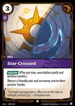 Star-Crossed UNL-128 Common Near Mint Englisch Foil