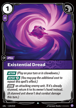 Existential Dread UNL-134 Uncommon Near Mint Englisch Foil