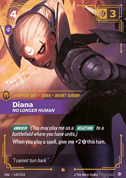 Diana, No Longer Human (V.1) UNL-149 Epic Near Mint Englisch Foil