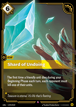 Shard of Undoing UNL-174 Rare Near Mint Englisch Foil