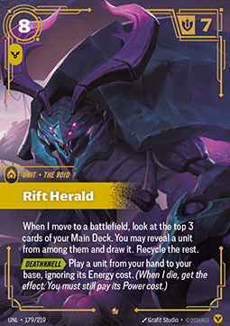 Rift Herald (V.1) UNL-179 Epic Near Mint Englisch Foil