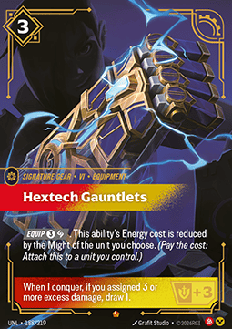 Hextech Gauntlets UNL-188 Epic Near Mint Englisch Foil