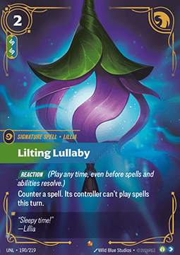 Lilting Lullaby UNL-190 Epic Near Mint Englisch Foil