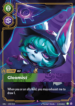 Vex, Gloomist (V.1) UNL-193 Rare Near Mint Englisch Foil