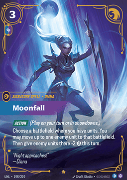 Moonfall UNL-198 Epic NM Englisch Foil
