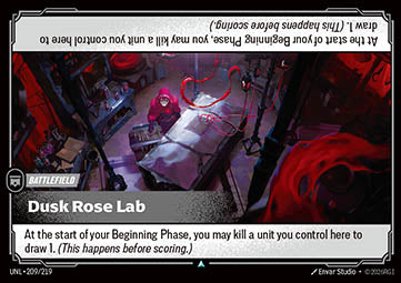 Dusk Rose Lab UNL-209 Uncommon NM Englisch Foil