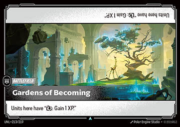 Gardens of Becoming UNL-213 Uncommon NM Englisch Foil