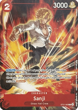 Sanji (ST21-003) (V.1) UP Common Near Mint Englisch