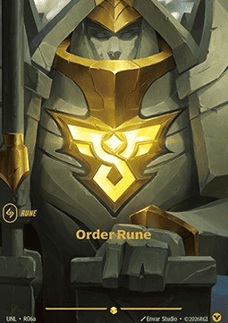 Order Rune UNL-R06a Showcase Near Mint Englisch Foil