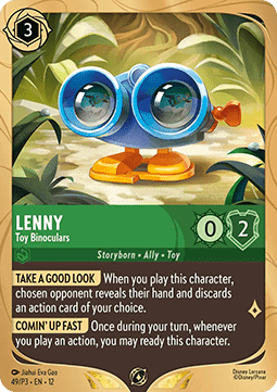 Lenny - Spielzeugfernglas PR3-49 Promo Near Mint Deutsch Foil