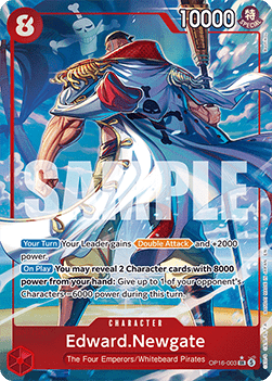 Edward.Newgate (OP16-003) (V.2) OP16 Alternate Art Near Mint Englisch