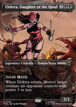 Elektra, Daughter of the Hand (V.1) XMSH-326 Rare Near Mint Englisch