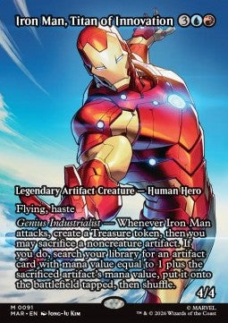 Iron Man, Titan of Innovation MAR-91 Mythic Excellent Englisch
