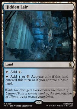 Hidden Lair MSH-269 Rare Excellent Englisch
