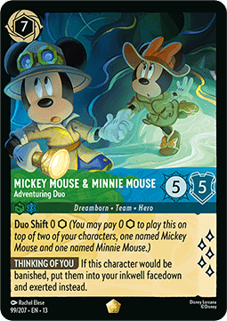 Micky Maus & Minnie Maus - Abenteuerlustiges Duo 13ATV-99 Legendary Near Mint Deutsch