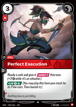 Perfect Execution VEN-012 Uncommon Near Mint Englisch Foil