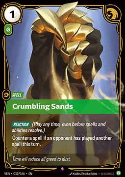 Crumbling Sands VEN-039 Rare Near Mint Englisch Foil
