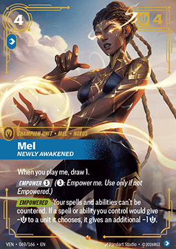 Mel, Newly Awakened (V.1) VEN-069 Epic Excellent Englisch Foil