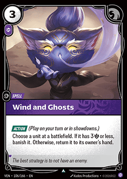 Wind and Ghosts VEN-106 Uncommon Near Mint Englisch Foil