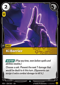 Ki Barrier VEN-126 Uncommon Near Mint Englisch Foil