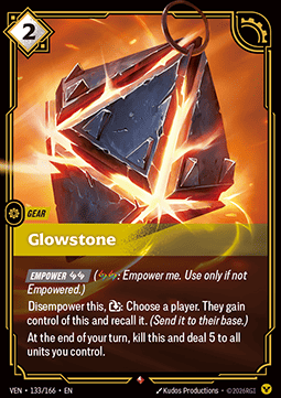 Glowstone VEN-133 Rare NM Englisch Foil