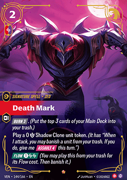 Death Mark VEN-144 Epic Excellent Englisch Foil