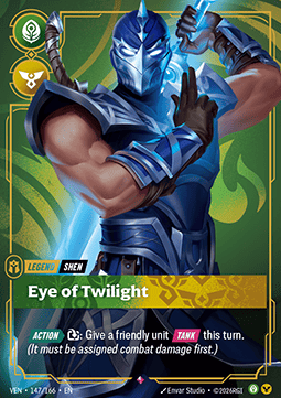 Shen, Eye of Twilight (V.1) VEN-147 Rare NM Englisch Foil