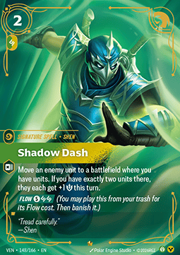 Shadow Dash VEN-148 Epic NM Englisch Foil