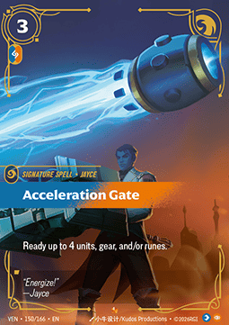 Acceleration Gate VEN-150 Epic Excellent Englisch Foil