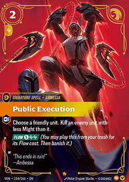 Public Execution VEN-154 Epic NM Englisch Foil
