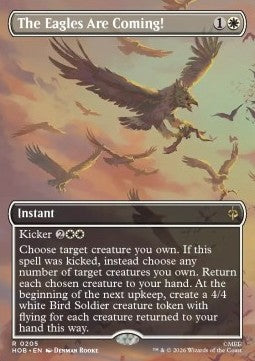 The Eagles Are Coming! XHOB-205 Rare Near Mint Englisch Foil