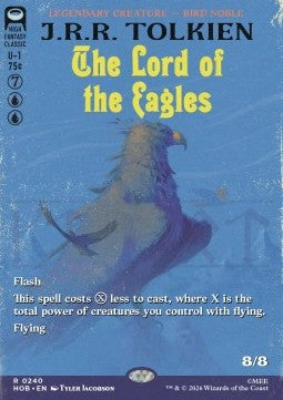 The Lord of the Eagles (V.1) XHOB-240 Rare Near Mint Englisch