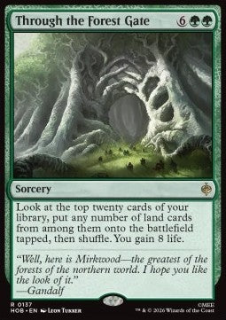 Through the Forest Gate HOB-137 Rare Good Englisch Foil