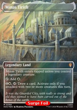 Minas Tirith (V.2) HOC-89 Mythic Excellent Englisch Foil
