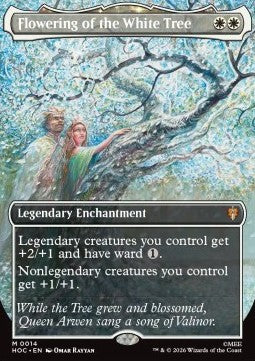 Flowering of the White Tree (V.1) HOC-14 Mythic Near Mint Englisch