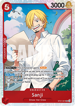 Sanji (ST31-001) ST31 Super Rare Near Mint Englisch