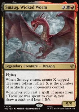 Smaug, Wicked Worm HOB-164 Rare NM Englisch