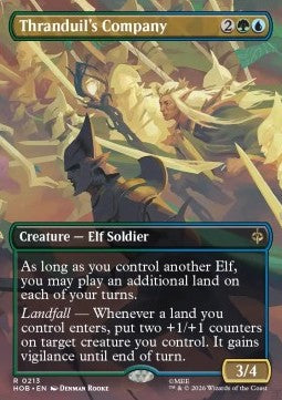 Thranduil's Company XHOB-213 Rare Excellent Englisch Foil
