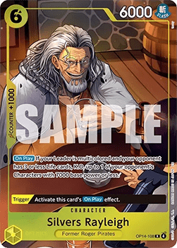 Silvers Rayleigh (OP14-108) (V.2) UP Rare Near Mint Englisch