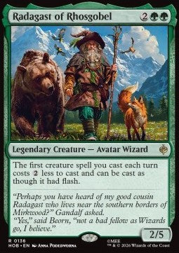 Radagast of Rhosgobel HOB-136 Rare EX Englisch Foil