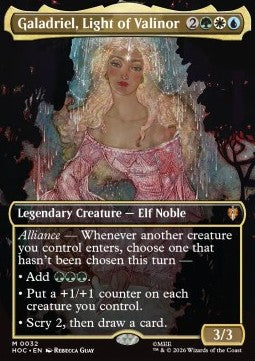 Galadriel, Light of Valinor (V.1) HOC-32 Mythic Near Mint Englisch