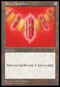 Ruby Medallion TP- Rare Played Englisch