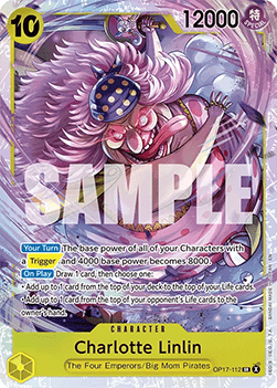 Charlotte Linlin (OP17-112) (V.1) OP17 Super Rare Near Mint Englisch