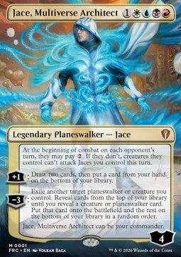 Jace, Multiverse Architect FRC-1 Mythic Near Mint Englisch Foil