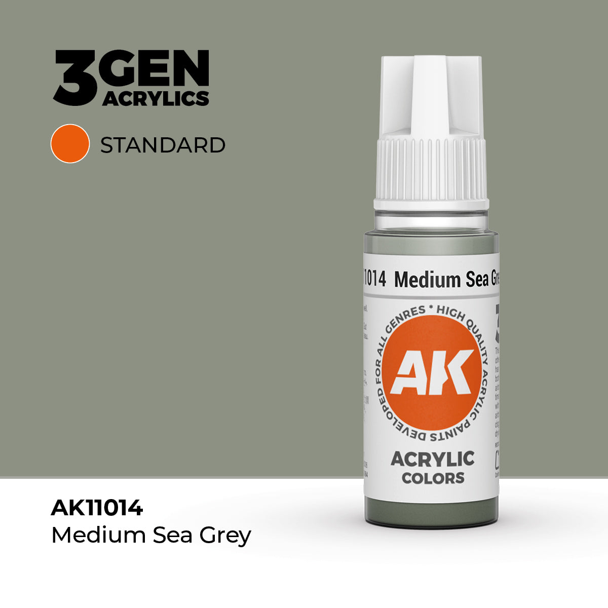 AK Interactive 3GEN Medium Sea Grey 17ml