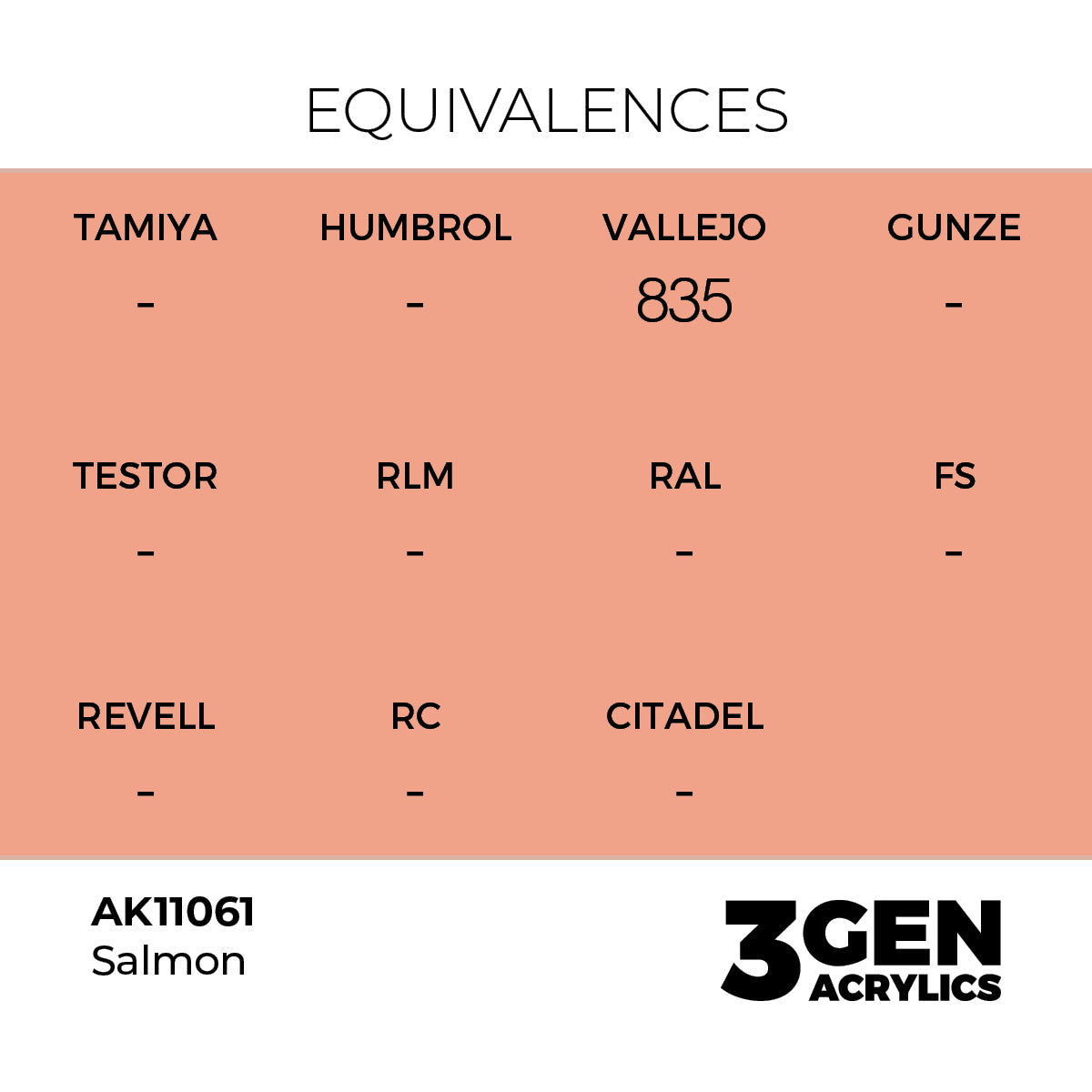 AK Interactive 3GEN Salmon 17ml