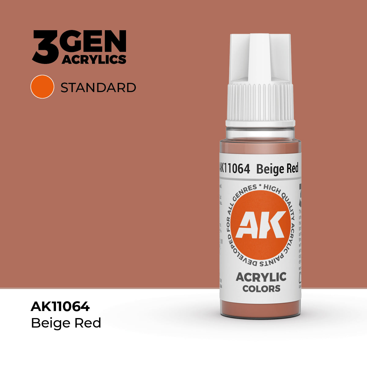 AK Interactive 3GEN Beige Red 17ml