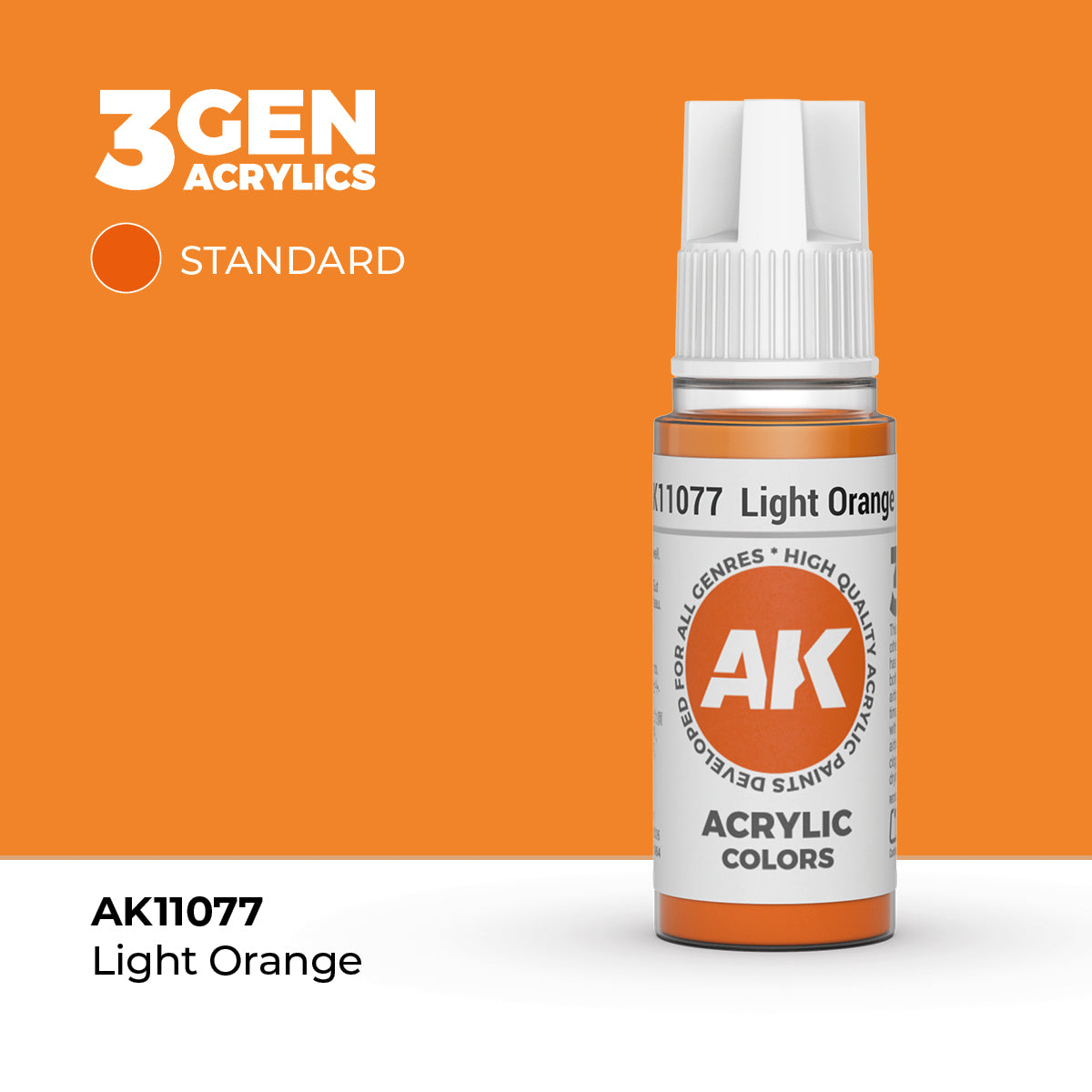 AK Interactive 3GEN Light Orange 17ml